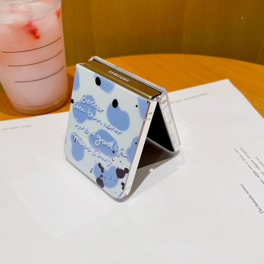 Oil Painting Printed Butterfly Case - Samsung