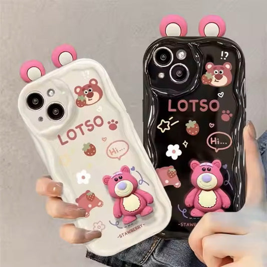 Charming 3D Animal Buddy Phone Case