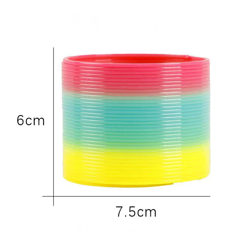 2407TA Rainbow Magic Neon Spring 1/3pcs Party Supplies Boys Girls Easter Halloween Christmas Gift Classic Novelty Fidget Stress Toys
