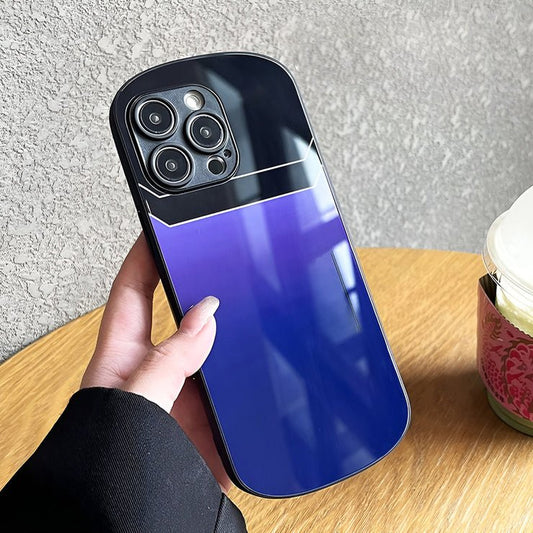 Elegant Gradient Glass Slimline Case - iPhone