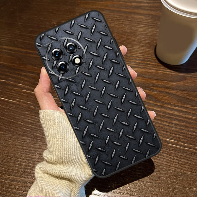 Ultimate Iron Armor Metal Pattern Case - OnePlus