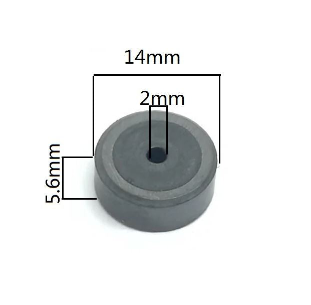Hall Effect Two Channel Magnetic Rotary AB Encoder for DC motors