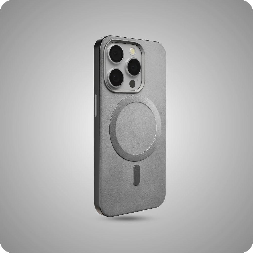 Premium Bold Leather Magsafe Case - iPhone