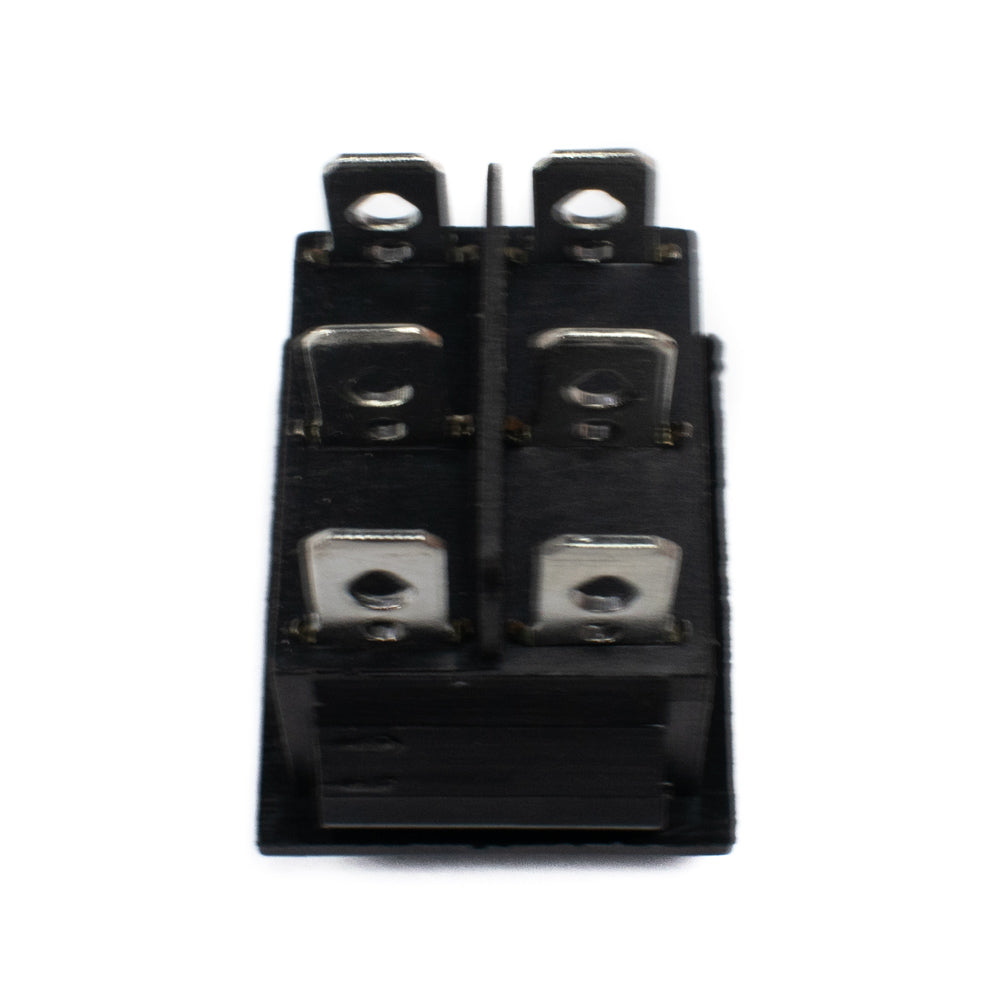 16A 250V DPDT Rocker Switch (Lock Action) with Copper Contacts