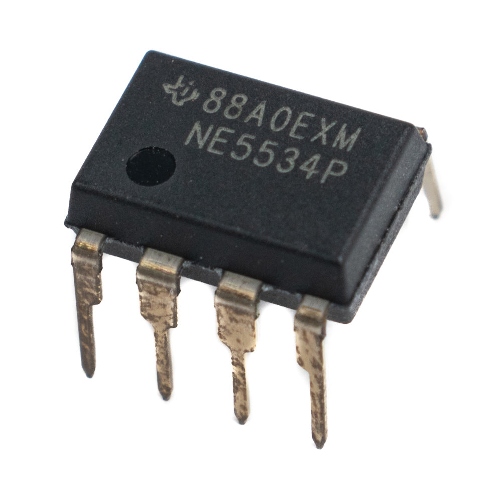 Texas Instruments NE5534 DIP-8 Low-Noise Operational Amplifier IC
