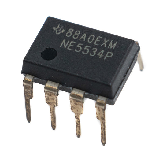 Texas Instruments NE5534 DIP-8 Low-Noise Operational Amplifier IC