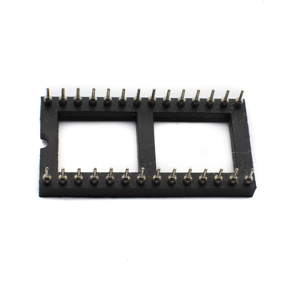 28 Pin Machined IC Base Wide 2.54mm Pitch