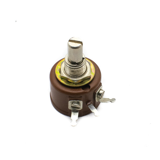 Pankaj 10k ohm Single Turn Wire Wound Potentiometer 10K ohm RW-1 with 19mm Shaft
