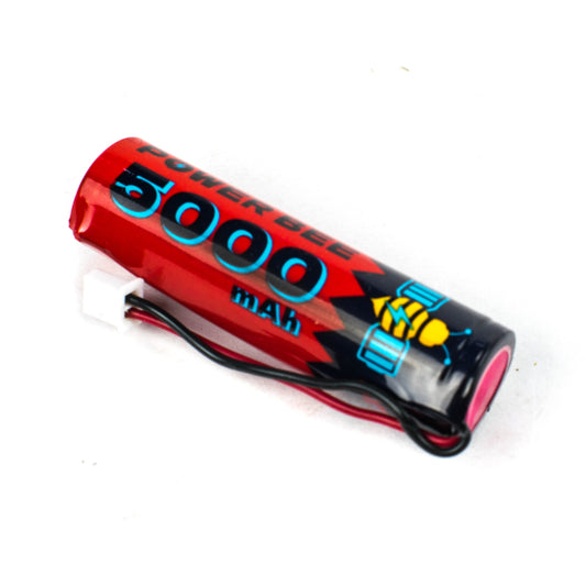 Power Bee 18650 3.7V 5000mAh Lithium-Ion Battery with Connector