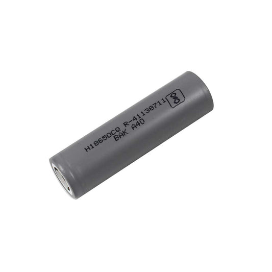 2550mAh BAK NMC 18650 3C Lithium Ion Battery
