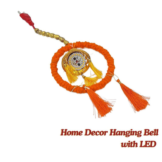 Home Decor Hanging Bell with LED Light For DIY