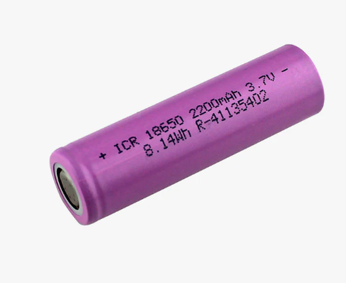Hongli ICR-18650 2200mAh 3.7V 8.14Wh Li-Ion Cell with Flat Top