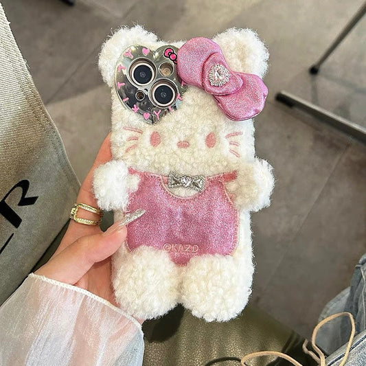 Kitty Fuzzy Phone Case
