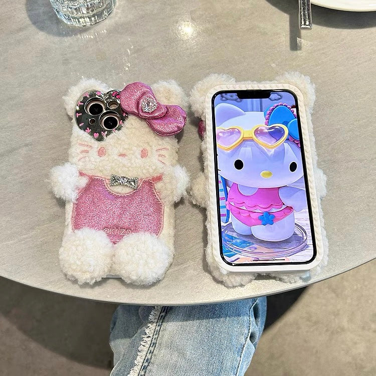 Kitty Fuzzy Phone Case