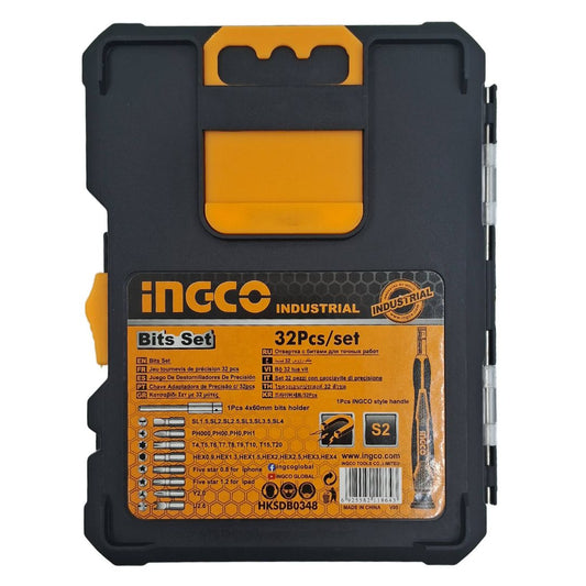 INGCO: HKSDB0348 32 Pcs Bits Screwdriver Set