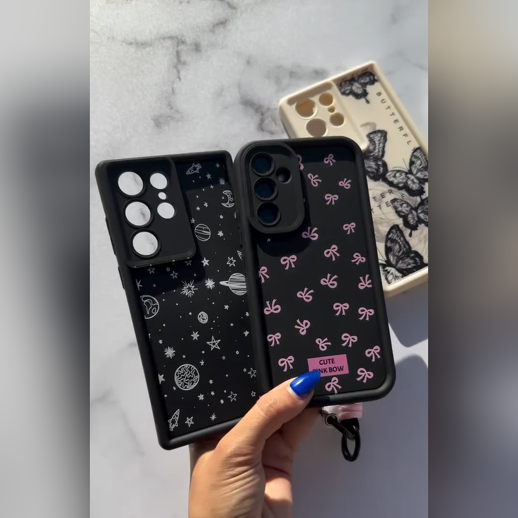Starlit Night Ribbon Case - Samsung