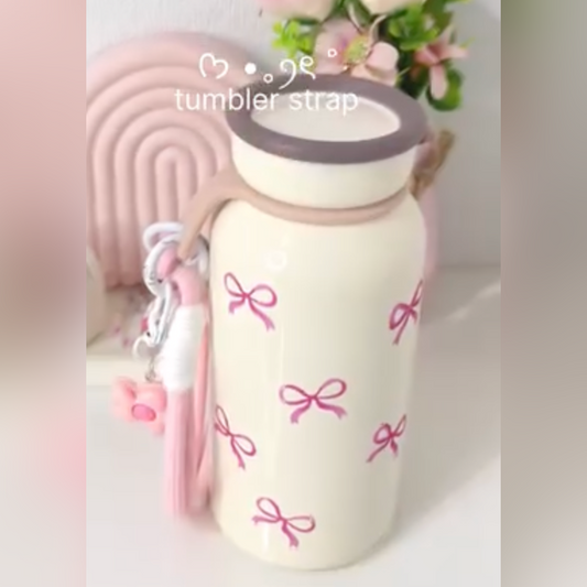 Graceful Bow Stainless Tumbler