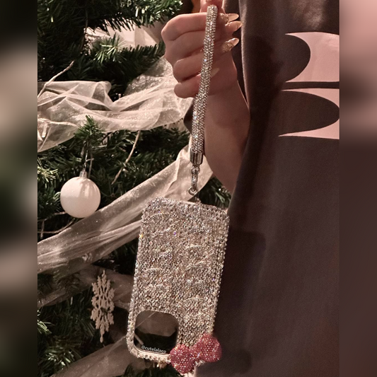 Luxe Crystal Phone Case with Glam Tassel