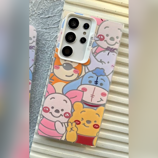 Pastel Winnie the Pooh Phone Case - Samsung