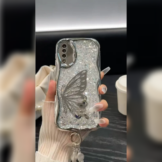 Gleaming Butterfly Halo Case - Samsung
