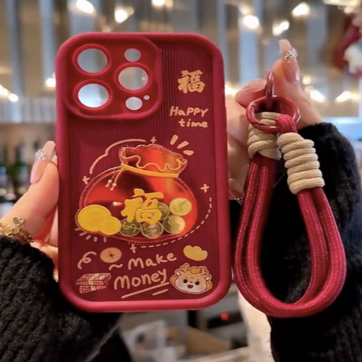 Fortune Coin Charm Phone Case