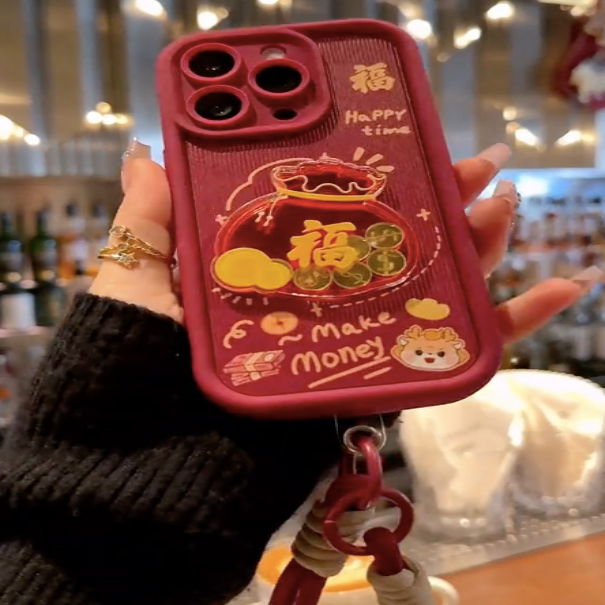 Fortune Coin Charm Phone Case
