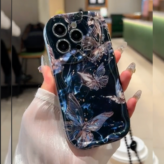 Elegant Butterfly Glow Phone Case