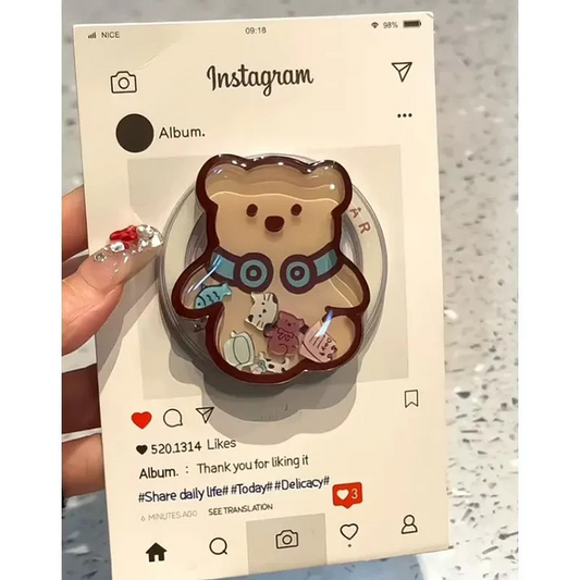 Adorable Teddy & Puppy Charm Case