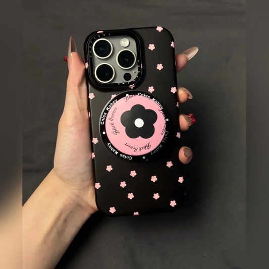 Blossom Charm Floral Case with Pop Grip