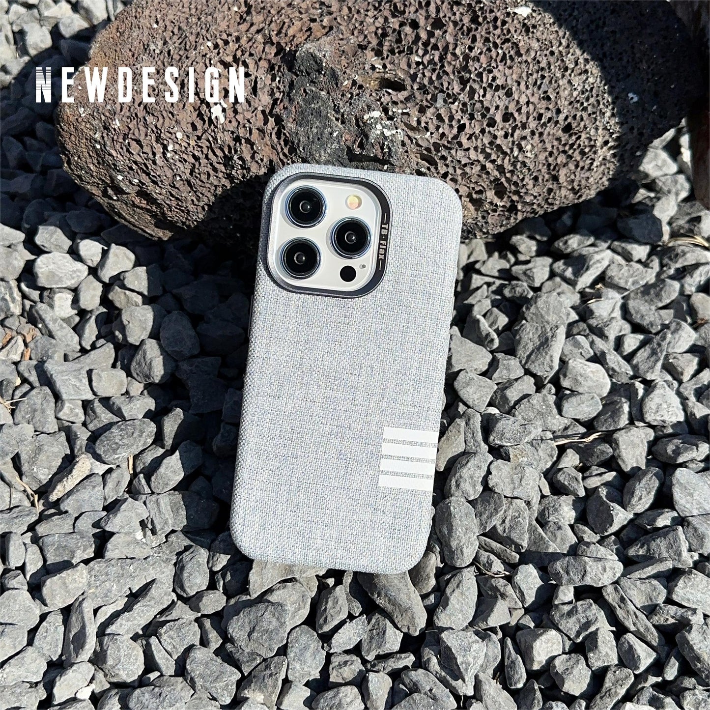 Vintage Vibes Retro Fabric Magnetic Case - iPhone