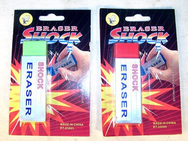 Wholesale SHOCKING ERASER - SHOCK JOKE (Sold by the piece or dozen) NOW ONLY 50 CENTS EACH