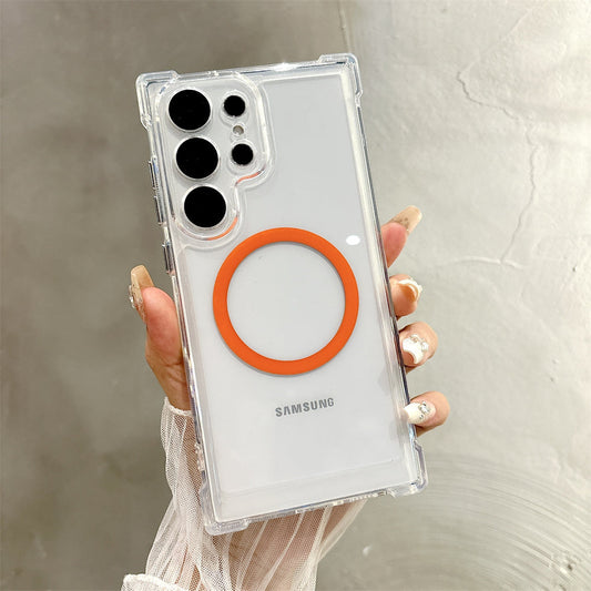 Stylish Accent Ring Protective Cover - Samsung