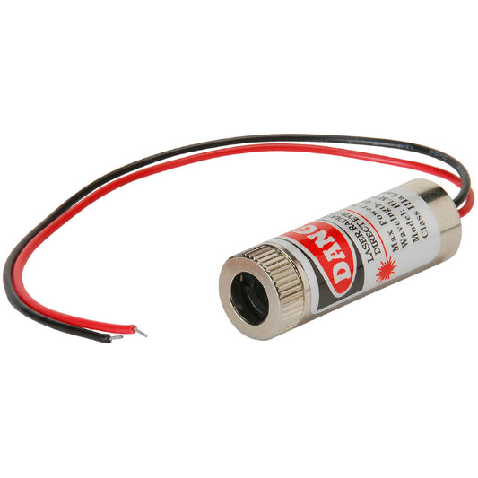 MXD1230 6mm 650nm 5mW Red Straight Line Laser Module