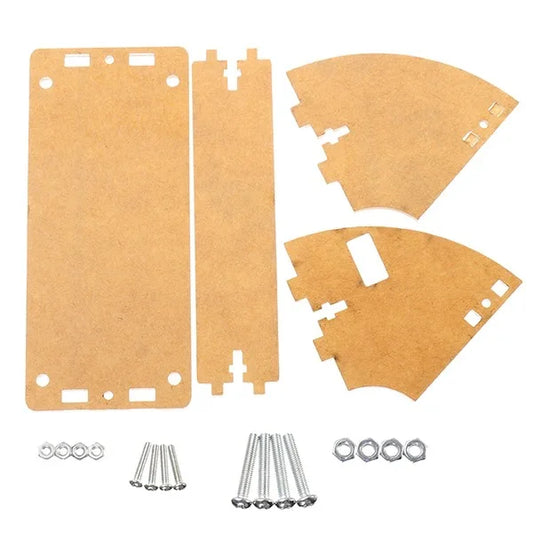 16×2 Acrylic Holder Case Stand for LCD1602 Module