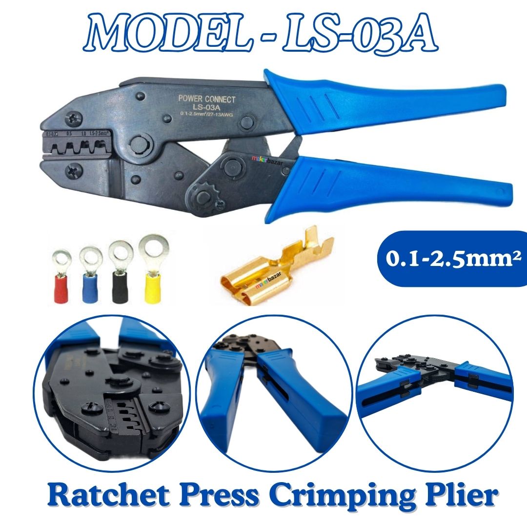 Connector Crimping & Stripping Tool for Precise Wire Connections