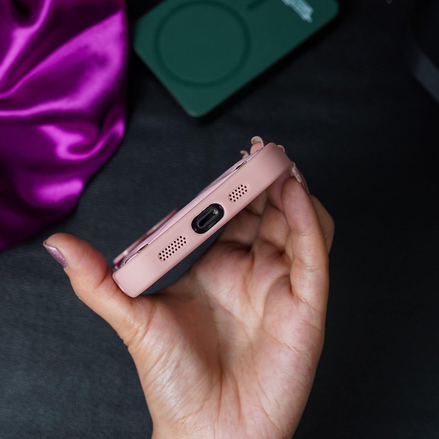 Luxury Brand Puff leather Phone Case - iPhone
