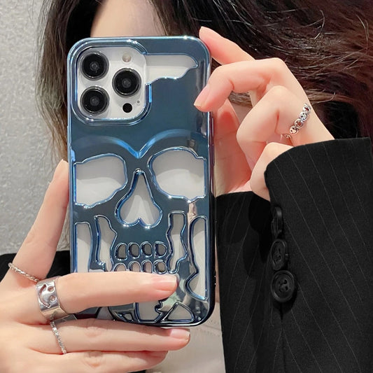 iPhone Series Hollow Skull Design Case