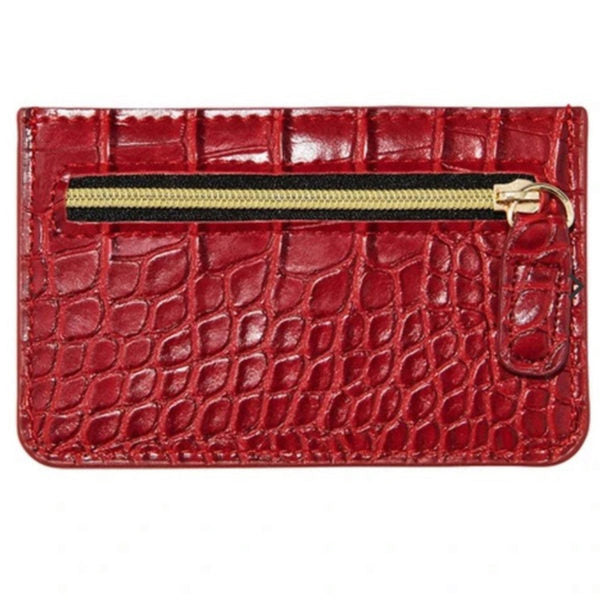 B-Low The Belt Los Angeles Croc Card Holder Wallet - Stylish and Compact (MOQ-25)