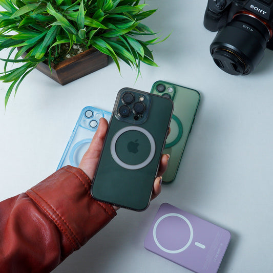 iPhone Series Transparent MagSafe Soft TPU Case