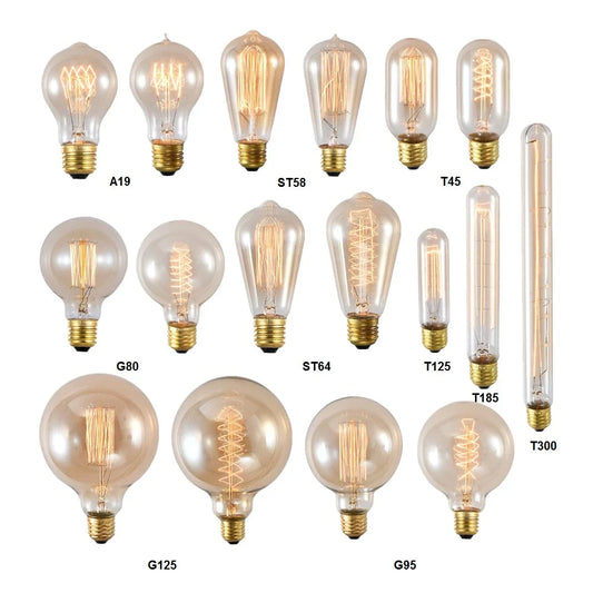 LED Vintage Edison Filament Light Bulb E27 - 4W / 220V