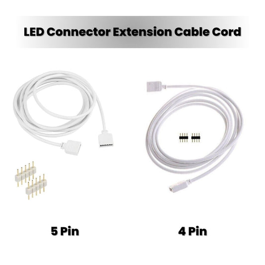 LED Strip Connector Extension Cable Cord