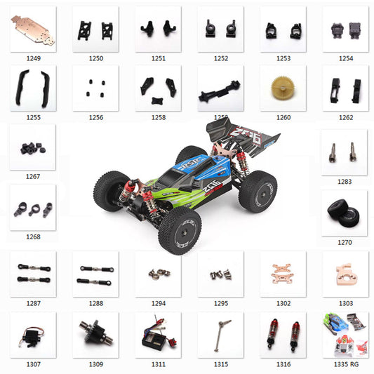 WLtoys 144001 1/14 RC Car Spare Parts