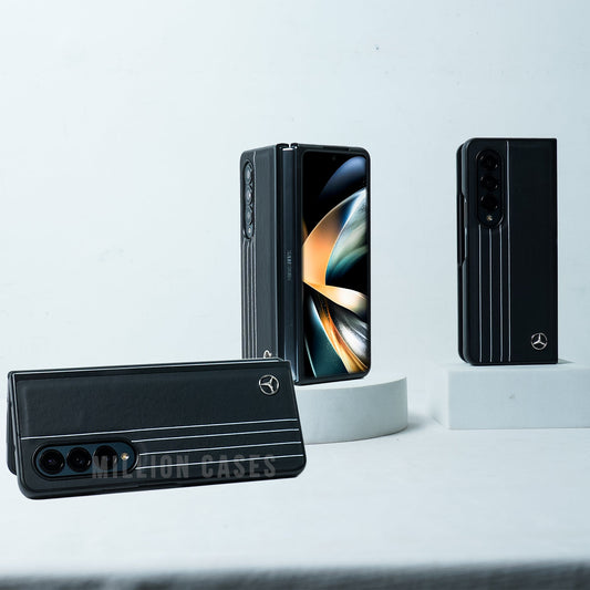 Galaxy Z Fold4 Mercedes Logo Design Case
