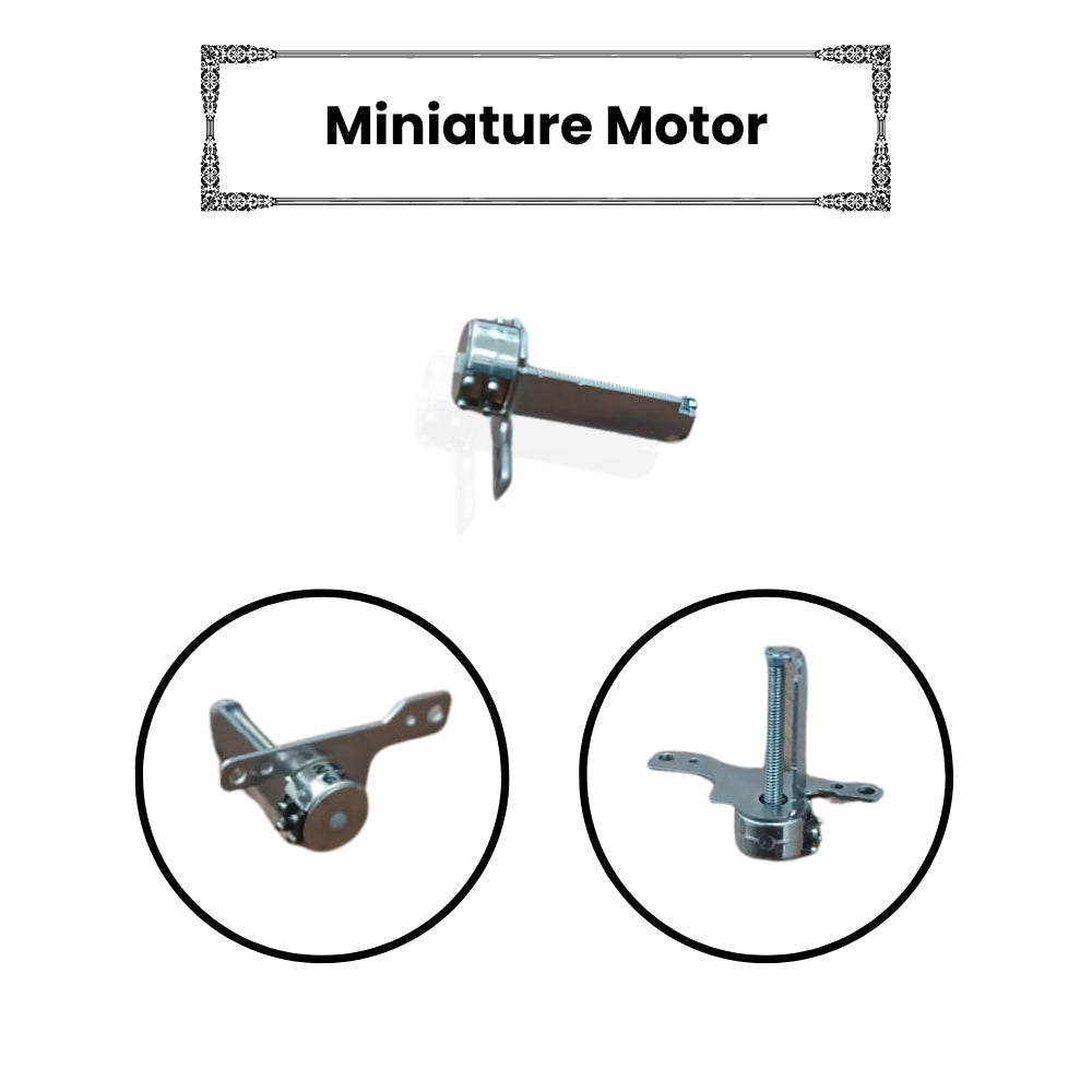 4-Pins Miniature DC Stepper Motor with Screw Shaft
