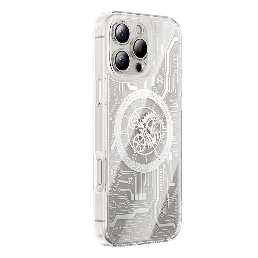 Futuristic Circuit Board Transparent Case - iPhone