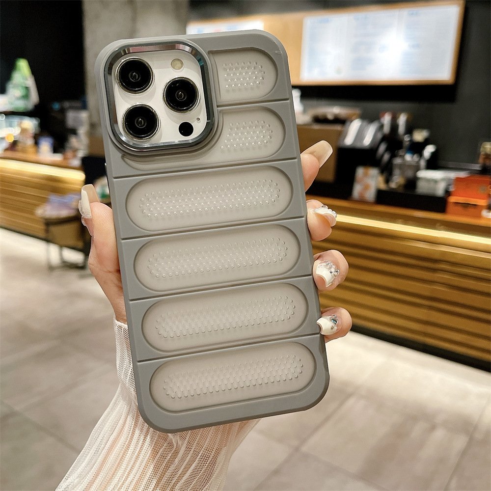 Frosted Airflow Breathable Mesh Case - iPhone
