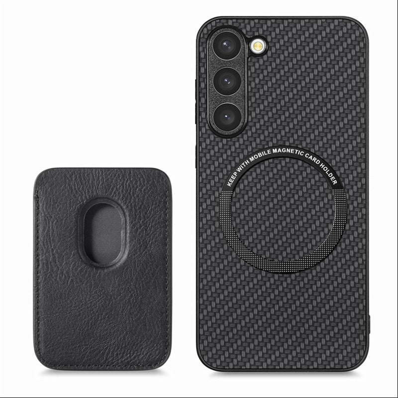 Galaxy S series Stylish Craft Woven Pattern Magsafe Case