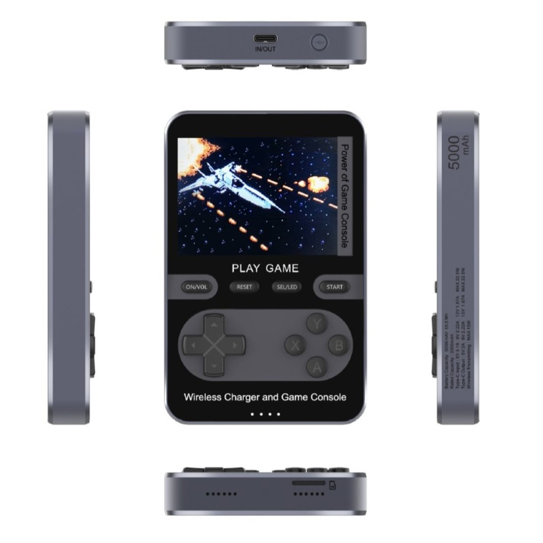 5000 mAh Retro Gaming Console Power Bank