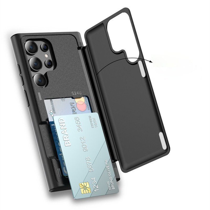 Versatile Card Rack Flip Stand Case - Samsung