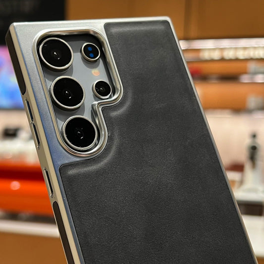 Premium Hidden Bracket Leather Cases - Samsung